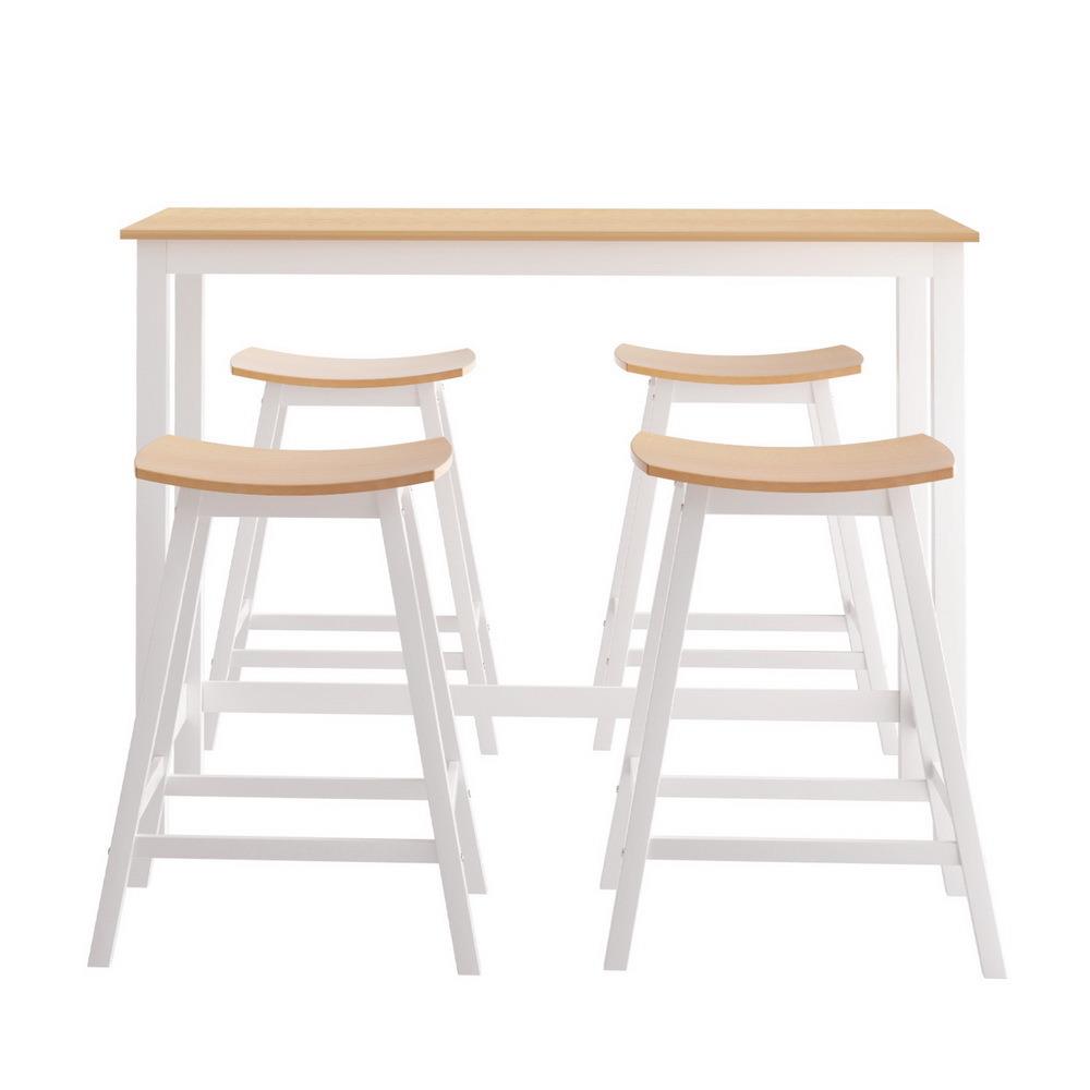 Home Bar Stools - Ensemble de table de bar et