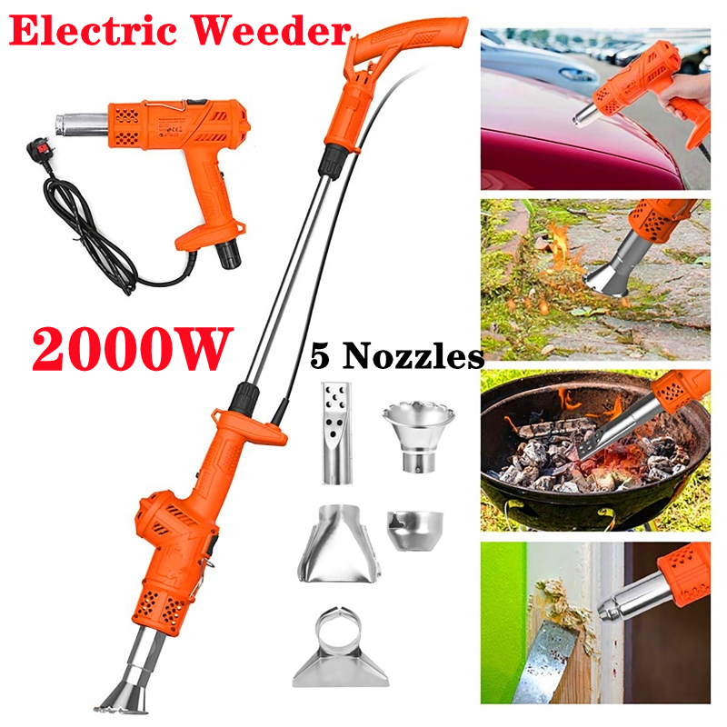 Home Bar Supplies - Brûleur électrique de mauvaises herbes 2000W,