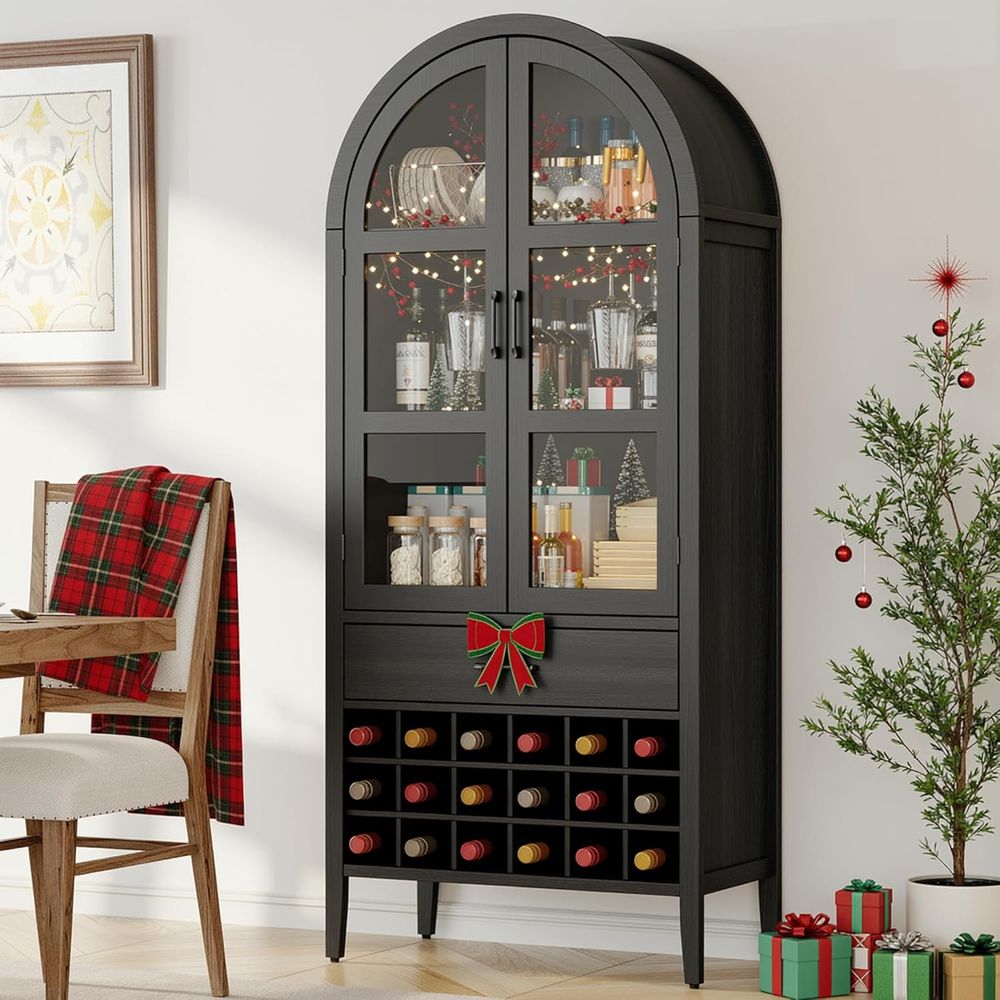 Home Bar Shelves - Meuble bar à vin archeux de