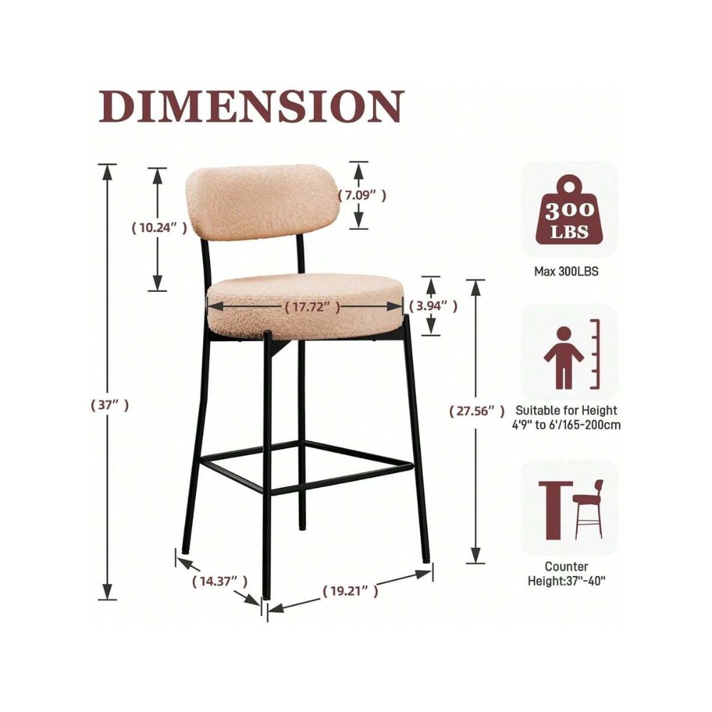 Ensemble de 2 tabourets de bar - Home Bar Set avis et prix