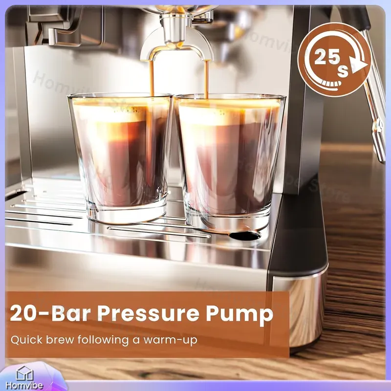 Machine à expresso 20 bars ave - Home Bar And Coffee avis et prix