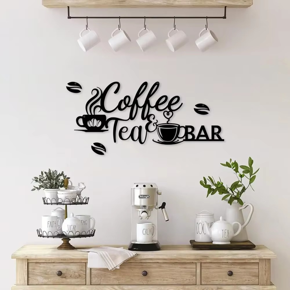 Panneau de bar à café en métal - Home Bar And Coffee avis et prix