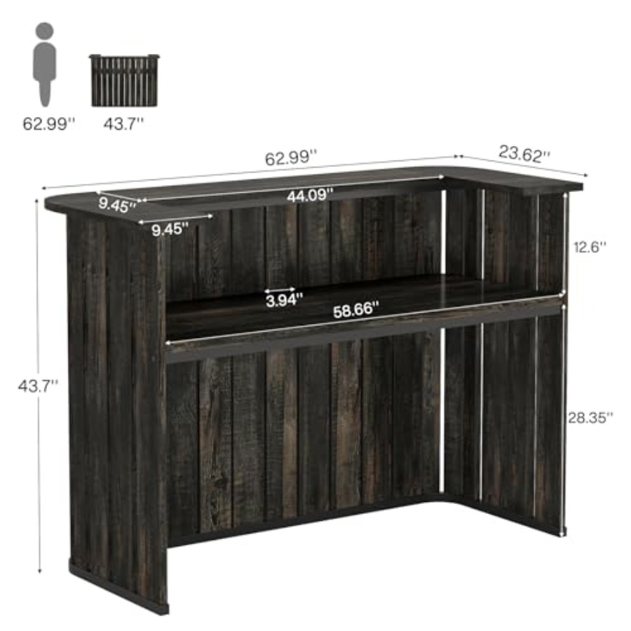 Meuble bar pour usage domestiq - Home Bar Shelves avis et prix