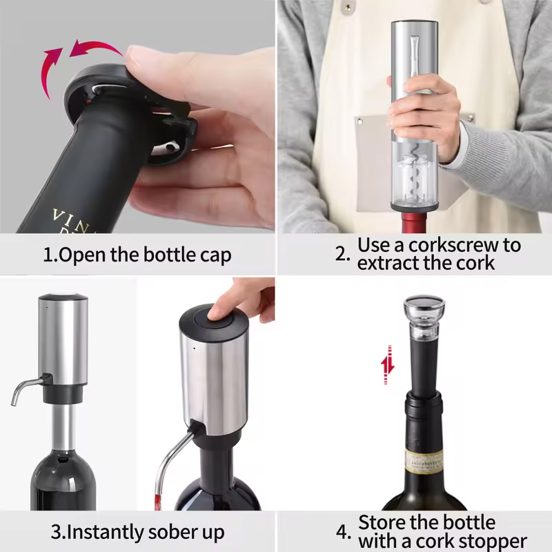 Ensemble ouvre-bouteille élect - Home Bar Set avis et prix