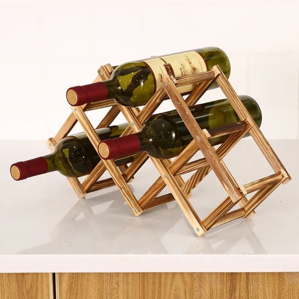 Étagère à vin pliable en bois, - Home Bar Shelves avis et prix