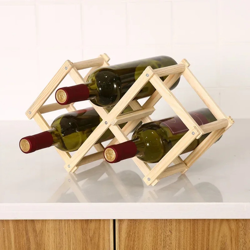 Étagère à vin pliable en bois, - Home Bar Shelves avis et prix