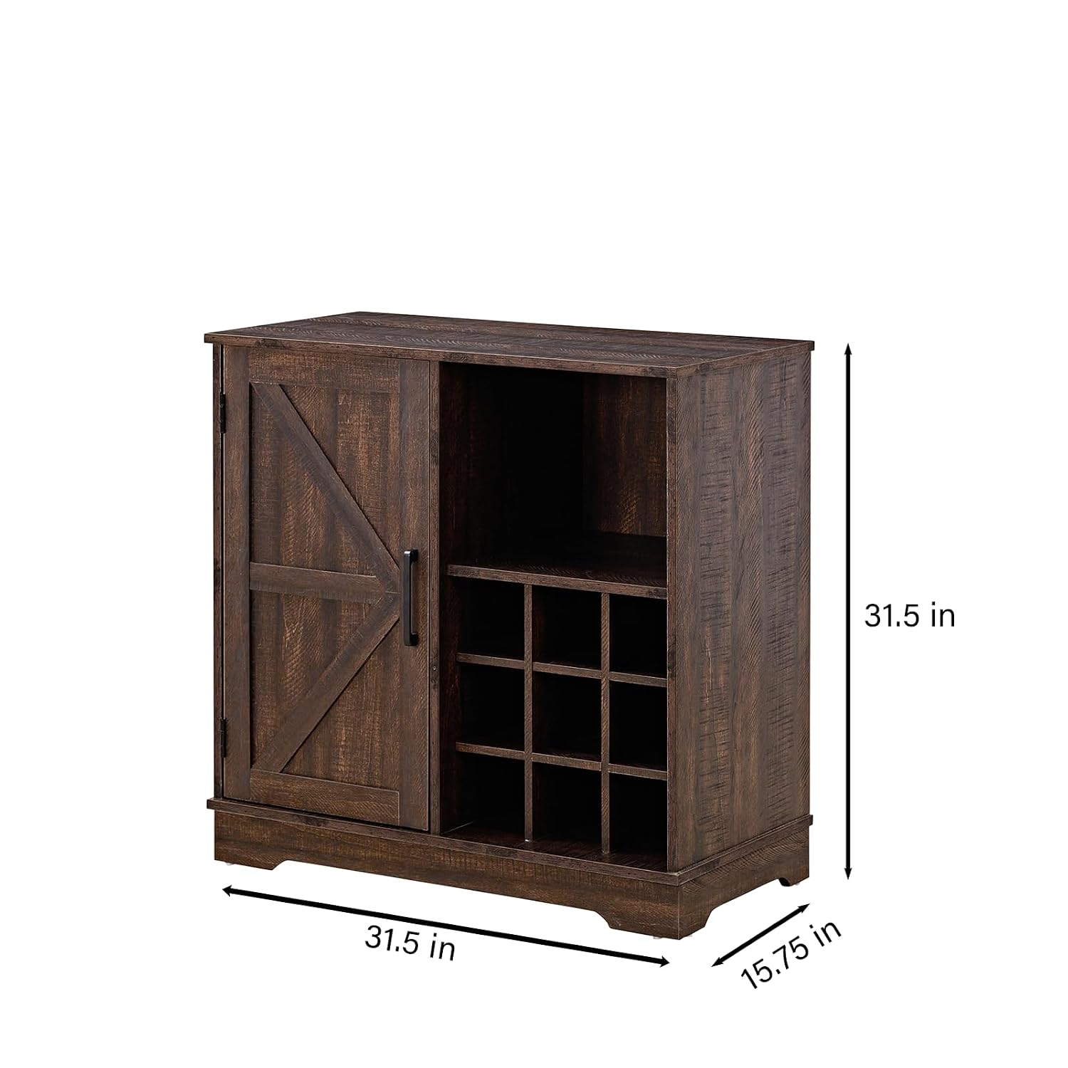 Meuble de bar de style campagn - Home Bar Shelves avis et prix