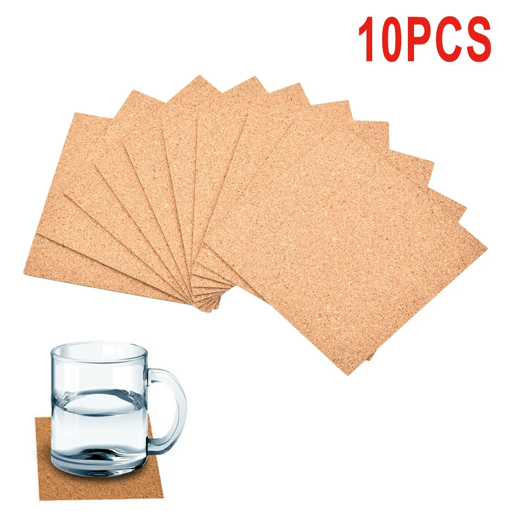 Sous-verres carrés en liège, 1 - Home Bar Supplies avis et prix