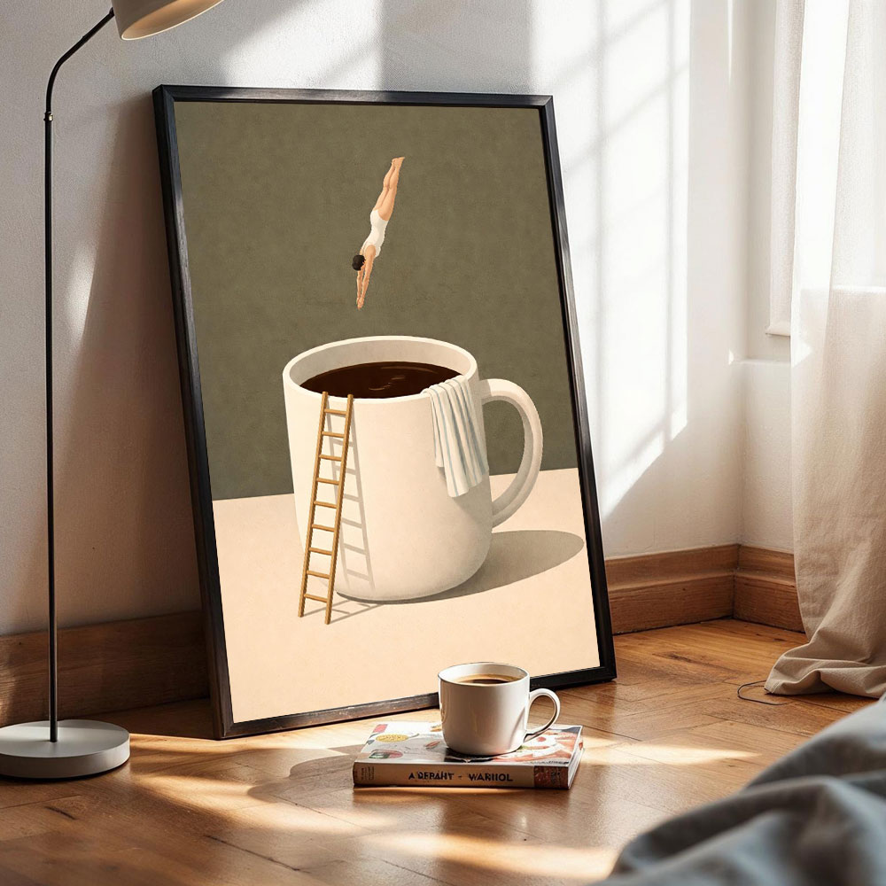 1 pièce, affiche sans cadre su - Home Bar And Coffee avis et prix