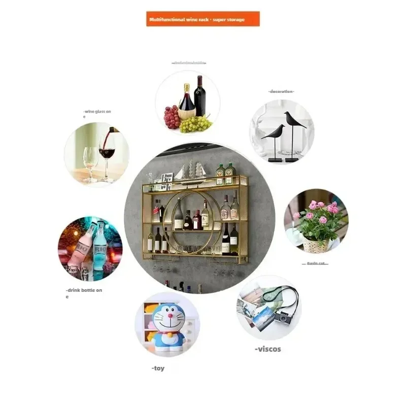 Étagère à vin murale industrie - Home Bar Shelves avis et prix
