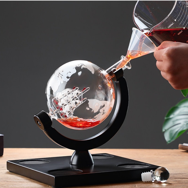 Ensemble de carafe à vin décor - Home Bar Set avis et prix