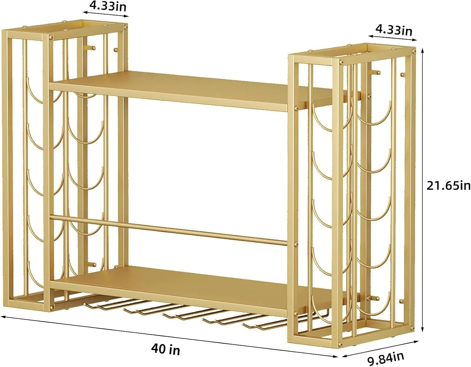 Porte-vin mural, porte-vin mur - Home Bar Shelves avis et prix